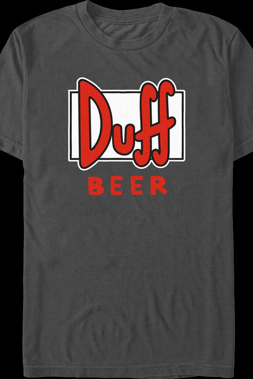 Duff Beer Logo Simpsons T-Shirtmain product image