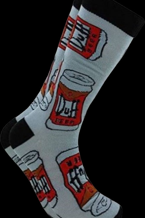 Duff Beer Simpsons Socksmain product image