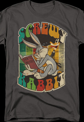Duffy Duck Bugs Bunny Screwy Rabbit Looney Tunes T-Shirt