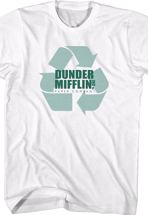 Dunder Mifflin Recycle The Office T-Shirt