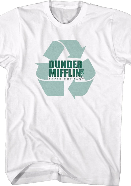 Dunder Mifflin Recycle The Office T-Shirt - main product image