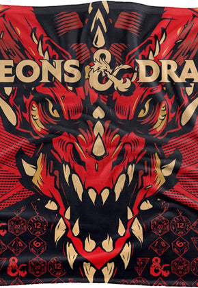 Dungeons & Dragons 36 x 58 Fleece Blanket