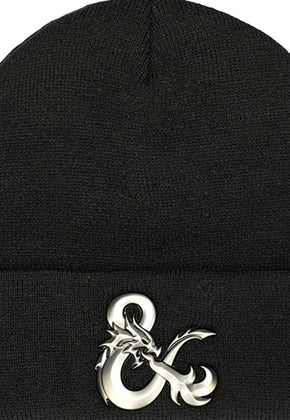 Dungeons & Dragons Chrome Logo Cuff Beanie