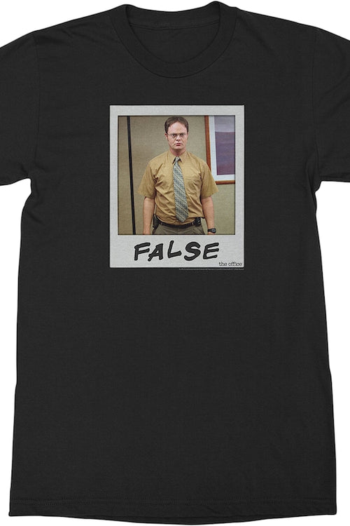 Dwight Schrute Polaroid The Office T-Shirtmain product image