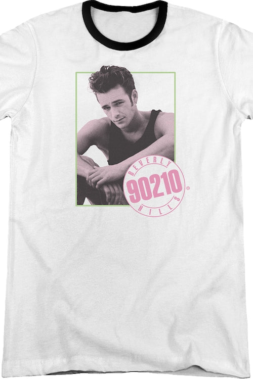 Dylan McKay Beverly Hills 90210 Ringer Shirtmain product image