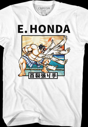 E. Honda Hundred Hand Slap Street Fighter T-Shirt