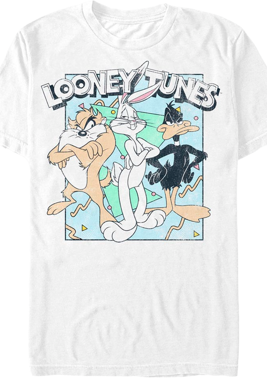 Eighties Shapes Looney Tunes T-Shirt - main product image