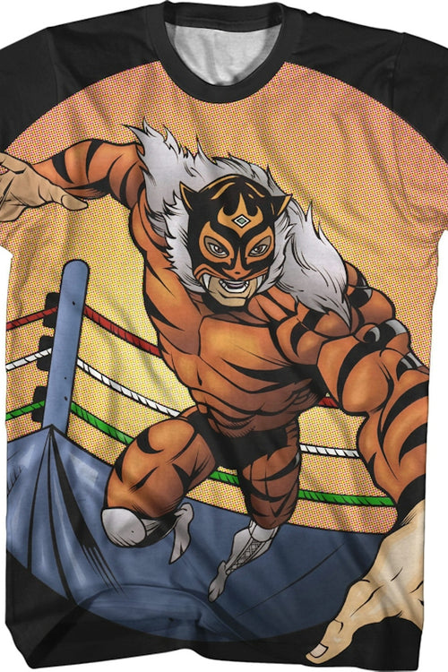 El Felino Sublimation Luchador Shirtmain product image