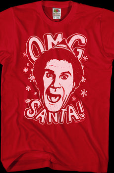 Elf OMG Santa T-Shirt