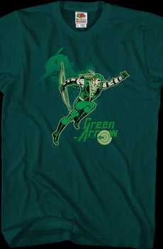 Emerald Archer Green Arrow T-Shirt