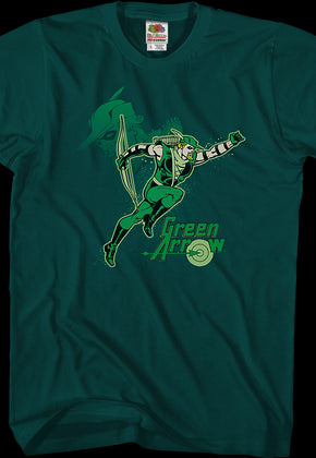 Emerald Archer Green Arrow T-Shirt