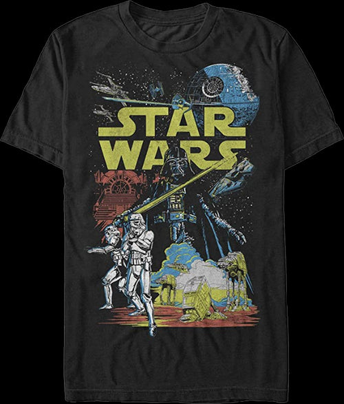 Empire Collage Star Wars T-Shirtmain product image