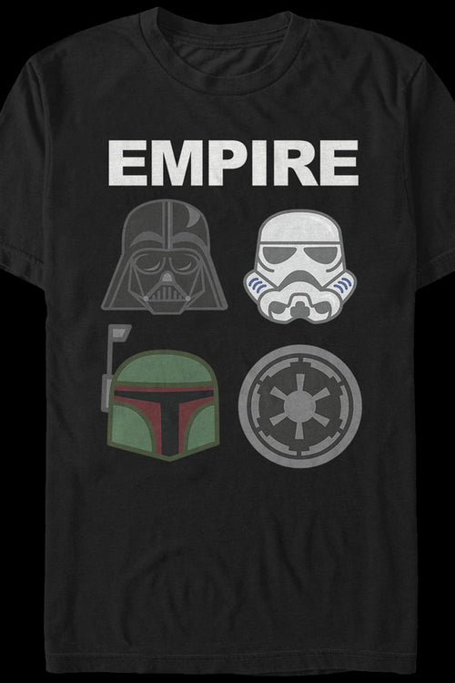 Empire Emojis Star Wars T-Shirtmain product image