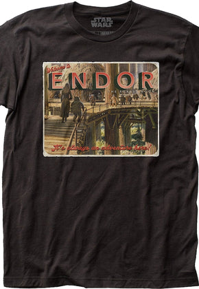 Endor Postcard Star Wars T-Shirt