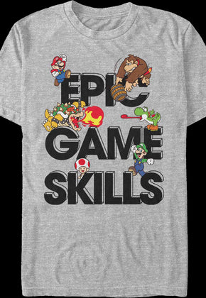 Epic Game Skills Nintendo T-Shirt