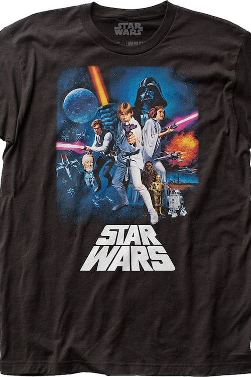 Episode IV A New Hope Poster Star Wars T-Shirtmain product image