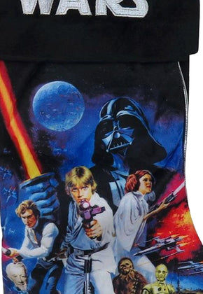 Episode IV Light-Up Star Wars Christmas Stocking