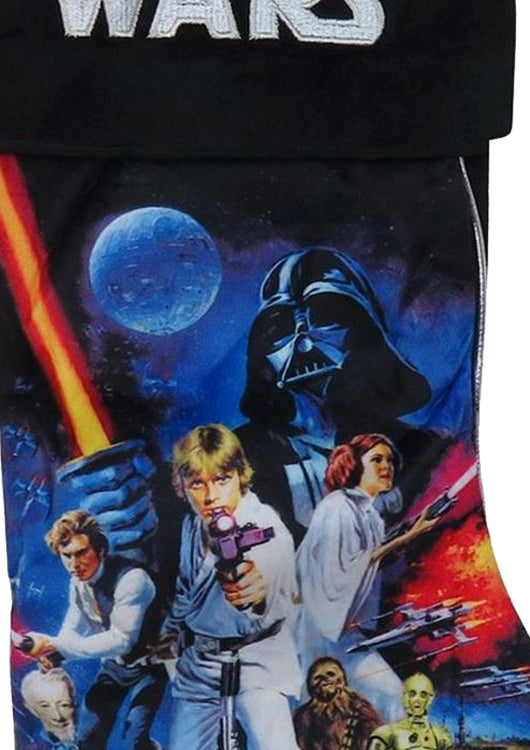 Episode IV Light-Up Star Wars Christmas Stocking - main product image