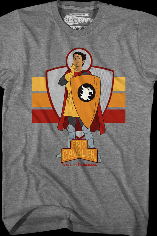 Eric The Cavalier Retro Stripes Dungeons & Dragons T-Shirtmain product image