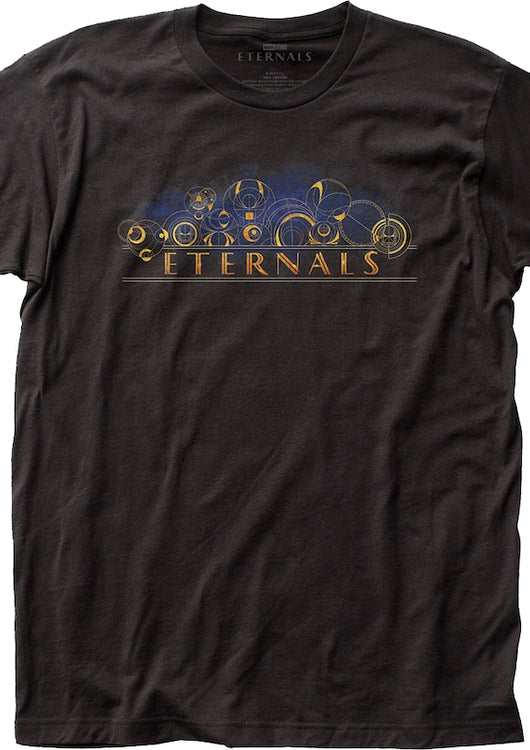 Eternals Movie Title Marvel Comics T-Shirt - main product image