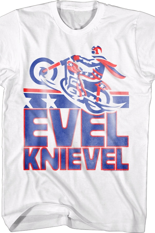 Evel Knievel Motorcycle Jump T-Shirtmain product image