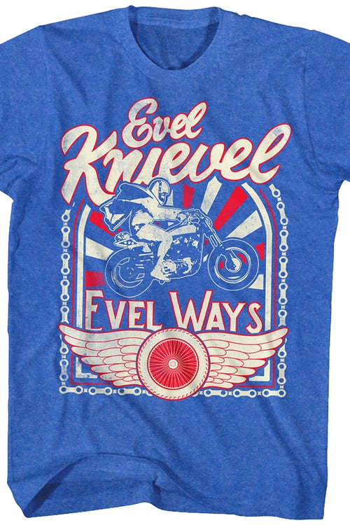 Evel Ways Evel Knievel T-Shirtmain product image