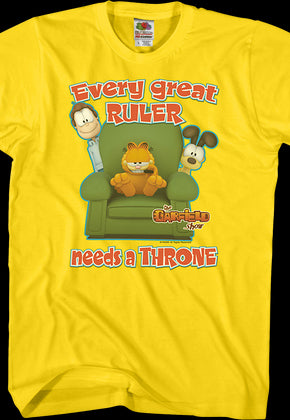Every Great Ruler Garfield T-Shirt
