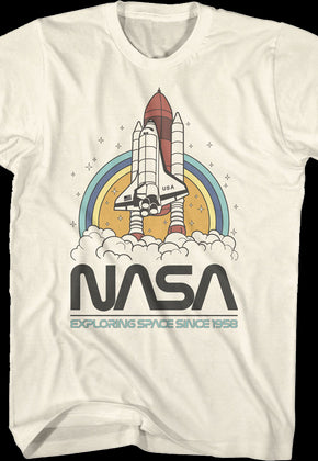Exploring Space Since 1958 NASA T-Shirt