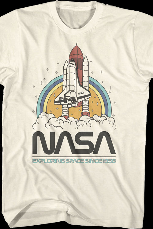 Exploring Space Since 1958 NASA T-Shirtmain product image