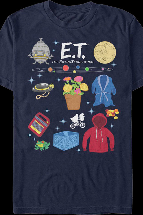 Extra-Terrestrial Items ET Shirtmain product image