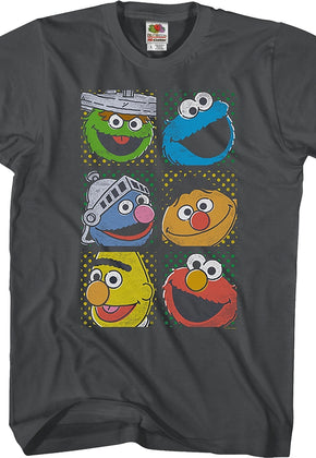 Faces of Sesame Street T-Shirt