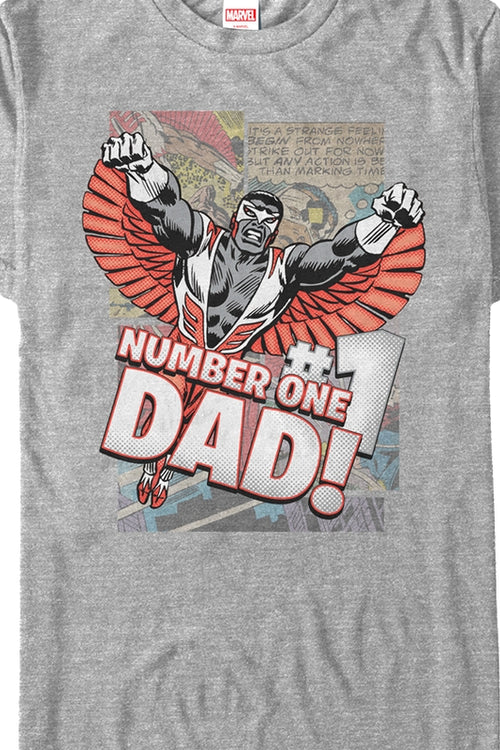 Falcon Number One Dad Marvel Comics T-Shirtmain product image