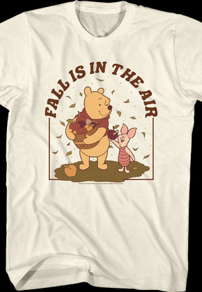 Fall Is In The Air Winnie The Pooh T-Shirt
