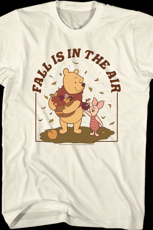 Fall Is In The Air Winnie The Pooh T-Shirtmain product image