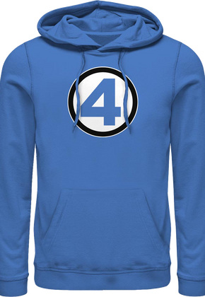Fantastic Four Logo Marvel Comics Hoodie