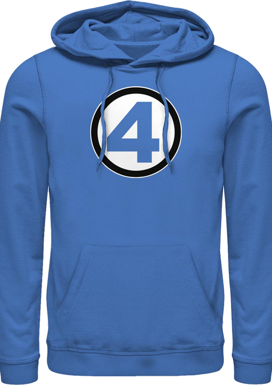 Fantastic Four Logo Marvel Comics Hoodie - main product image