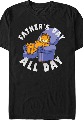 Father's Day All Day Garfield T-Shirt
