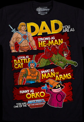 Father's Day He-Man T-Shirt