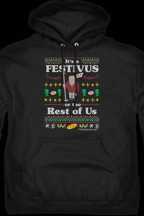 Faux Ugly Festivus Sweater Seinfeld Hoodiemain product image