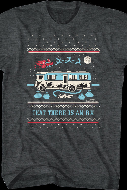 Faux Ugly Knit RV Christmas Vacation T-Shirtmain product image
