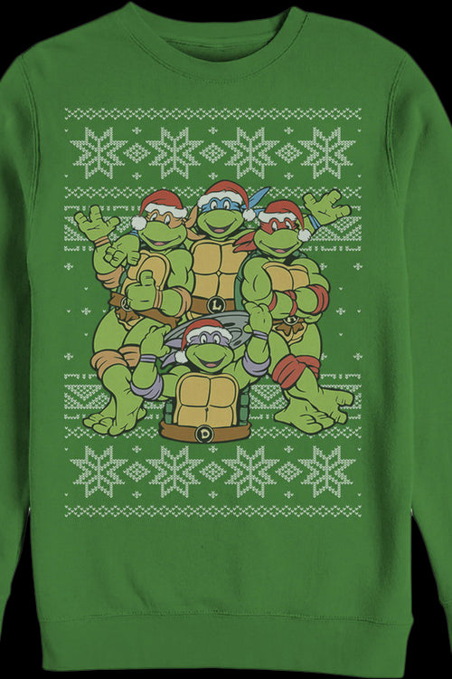 Ninja turtles sales christmas sweater