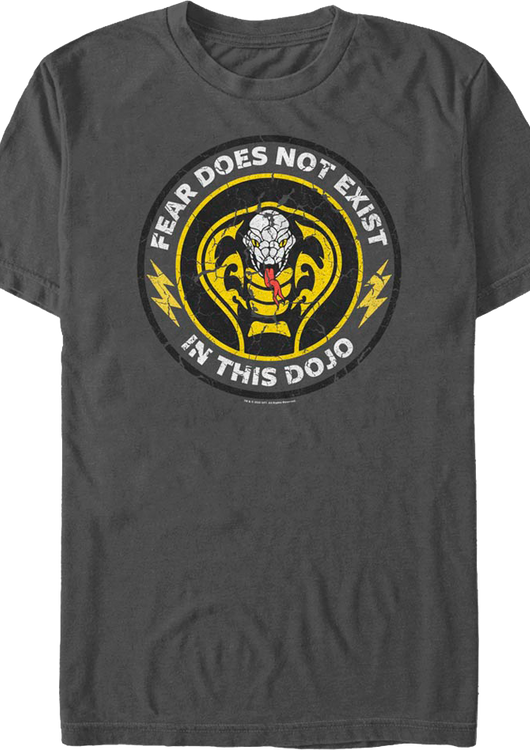 Fear Does Not Exist In This Dojo Cobra Kai T-Shirt - main product image