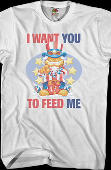 Feed Me Garfield T-Shirt