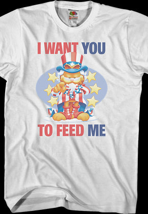 Feed Me Garfield T-Shirt
