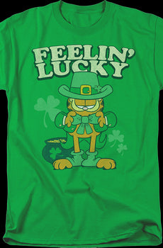 Feelin' Lucky Garfield T-Shirt
