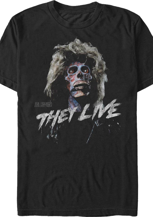 Female Alien They Live T-Shirt - main product image