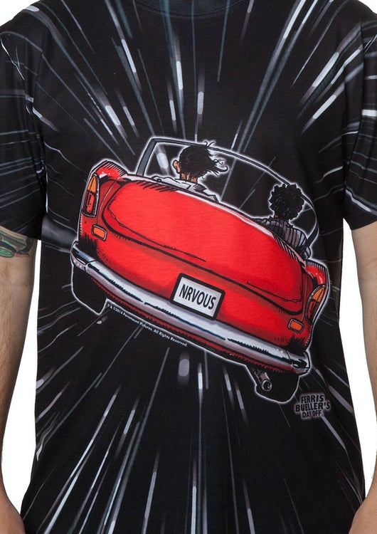 Ferris Bueller Hyperspace Sublimation T-shirt - main product image