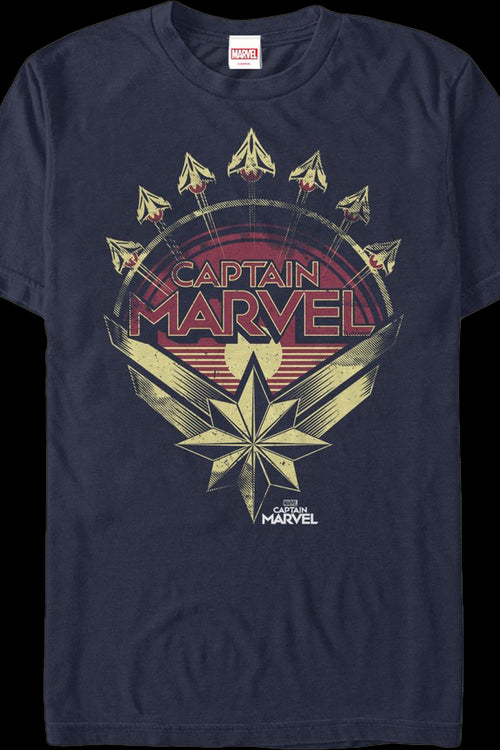 Fighter Planes Captain Marvel T-Shirtmain product image