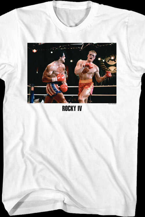 Fighting Drago Photo Rocky IV T-Shirtmain product image