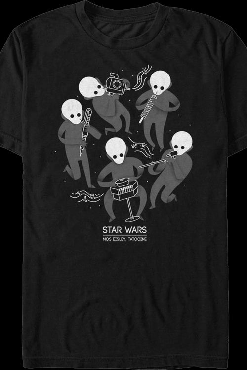 Figrin D'an and the Modal Nodes Concert Poster Star Wars T-Shirtmain product image
